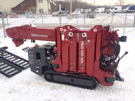 Compact Spyder Cranes