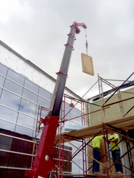 Lift it high with a mighty spydercrane