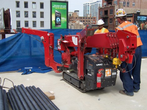 Spydercrane Minicrawler 295 from American Minicrane